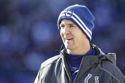 Rob Carr/Getty Images
Peyton Manning may be on the market this offseason and the Redskins could make a move for the veteran quarterback if he is able to play following neck surgery.