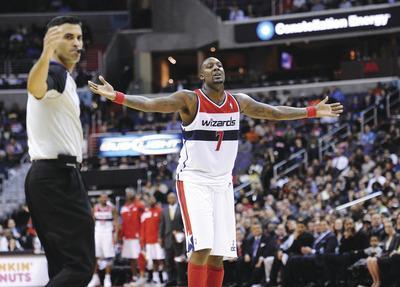 Nick Wass/APIn two games since returning from injury, Wizards forward Andray Blatche has scored only five points in 34 minutes and been booed by his hometown fans.