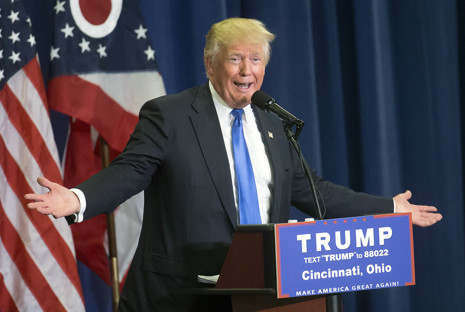 Trump doesn’t rule out not serving as president if he wins election