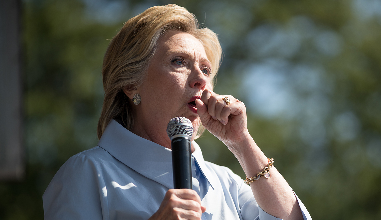 Hillary Clinton demonstrates ‘alternate nostril breathing’ during CNN interview