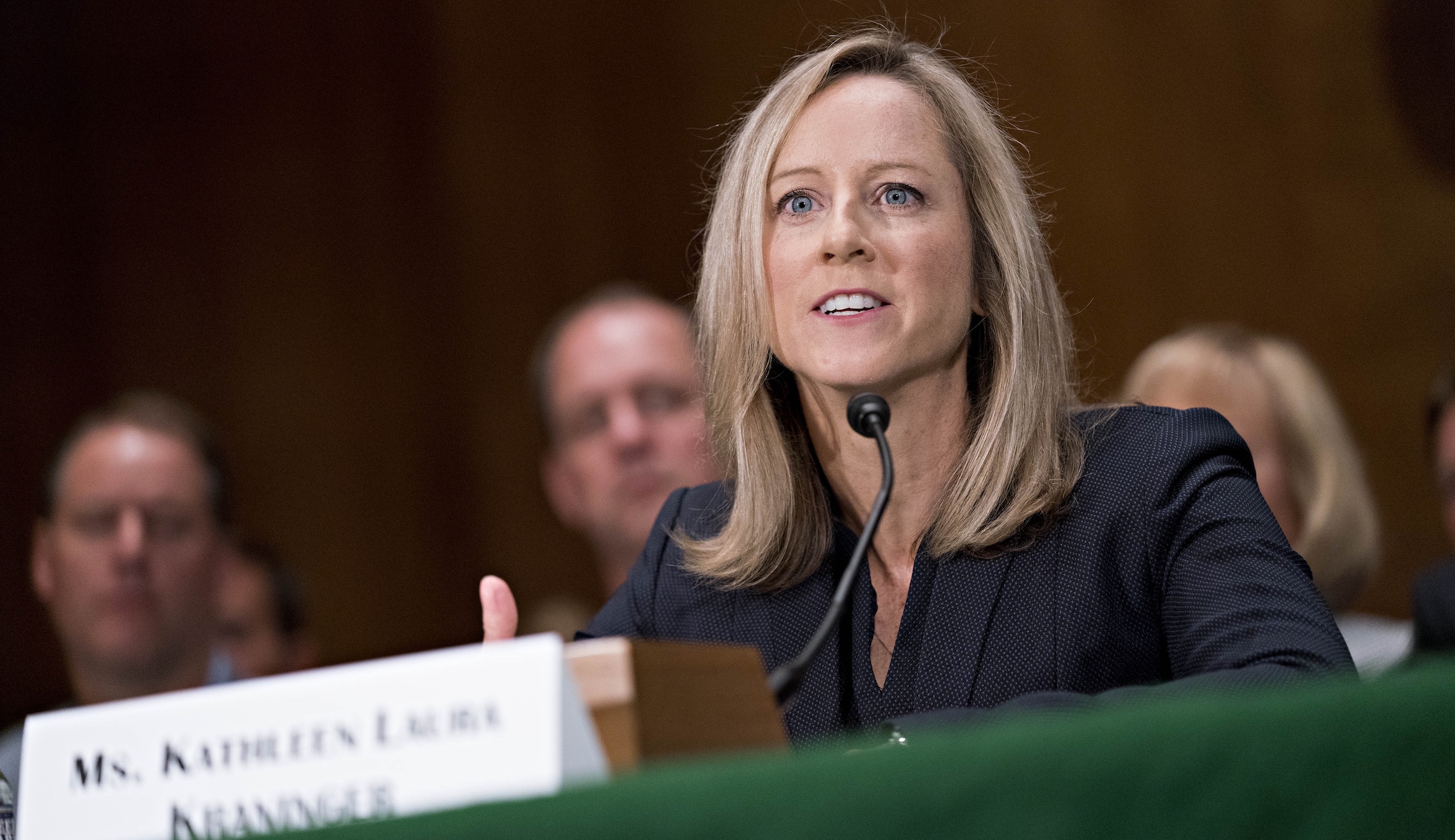 Senate confirms Trump budget aide Kathy Kraninger to run consumer finance agency, replacing Mick Mulvaney