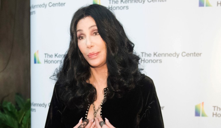 2018 Kennedy Center Honoree Cher arrives at the State Department for the Kennedy Center Honors State Department Dinner on Saturday, Dec. 1, 2018, in Washington.