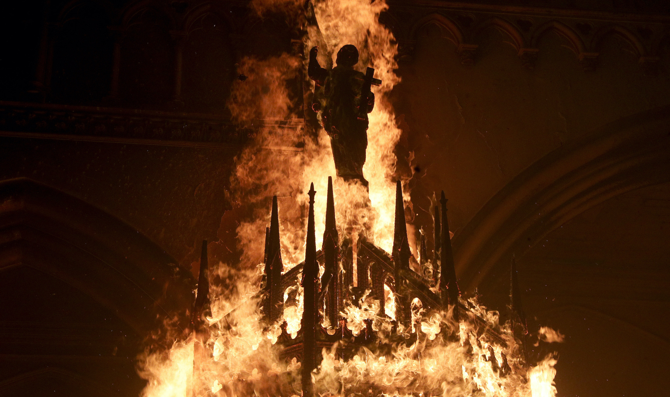 ‘Expression of brutality’: Chilean churches burned amid anti-government protests