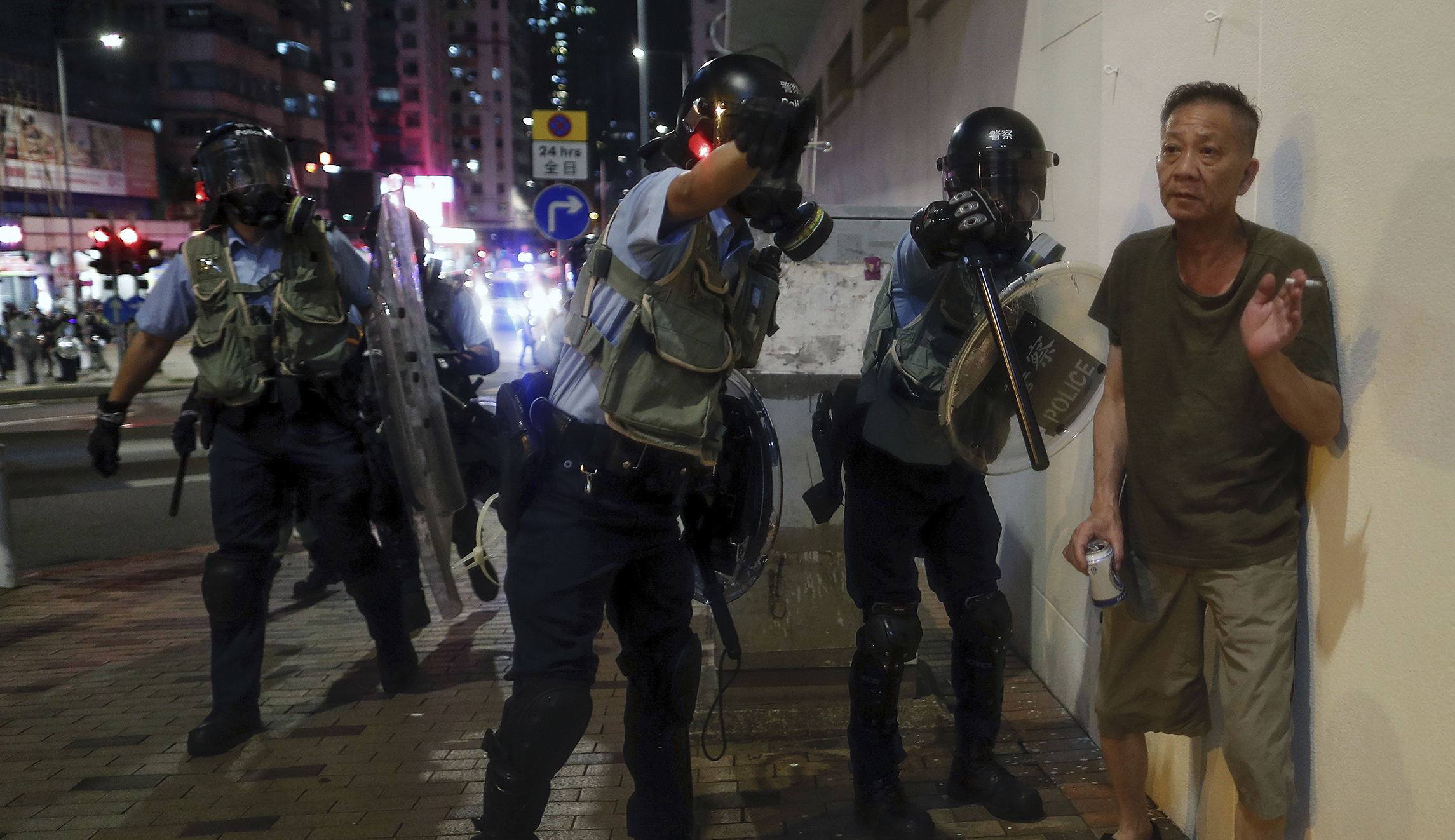 In Hong Kong, China shows its terrifying vision of the future. Trump must speak out