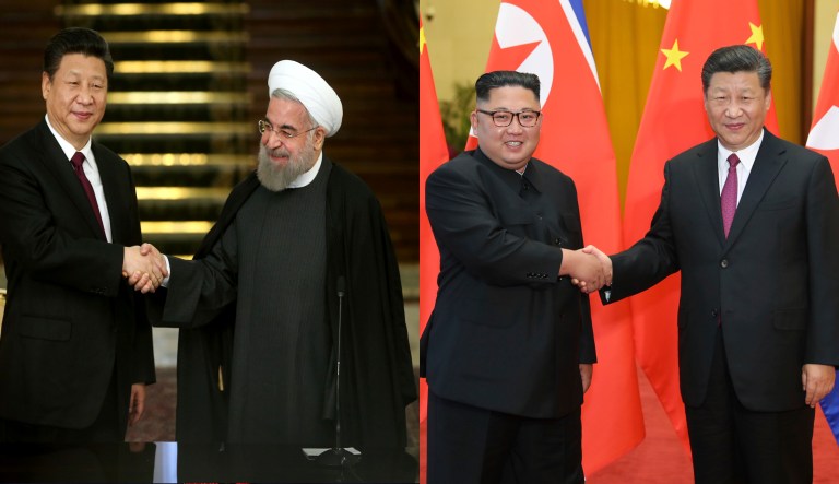 XI Jinping Kim Jong Un Hassan Rouhani