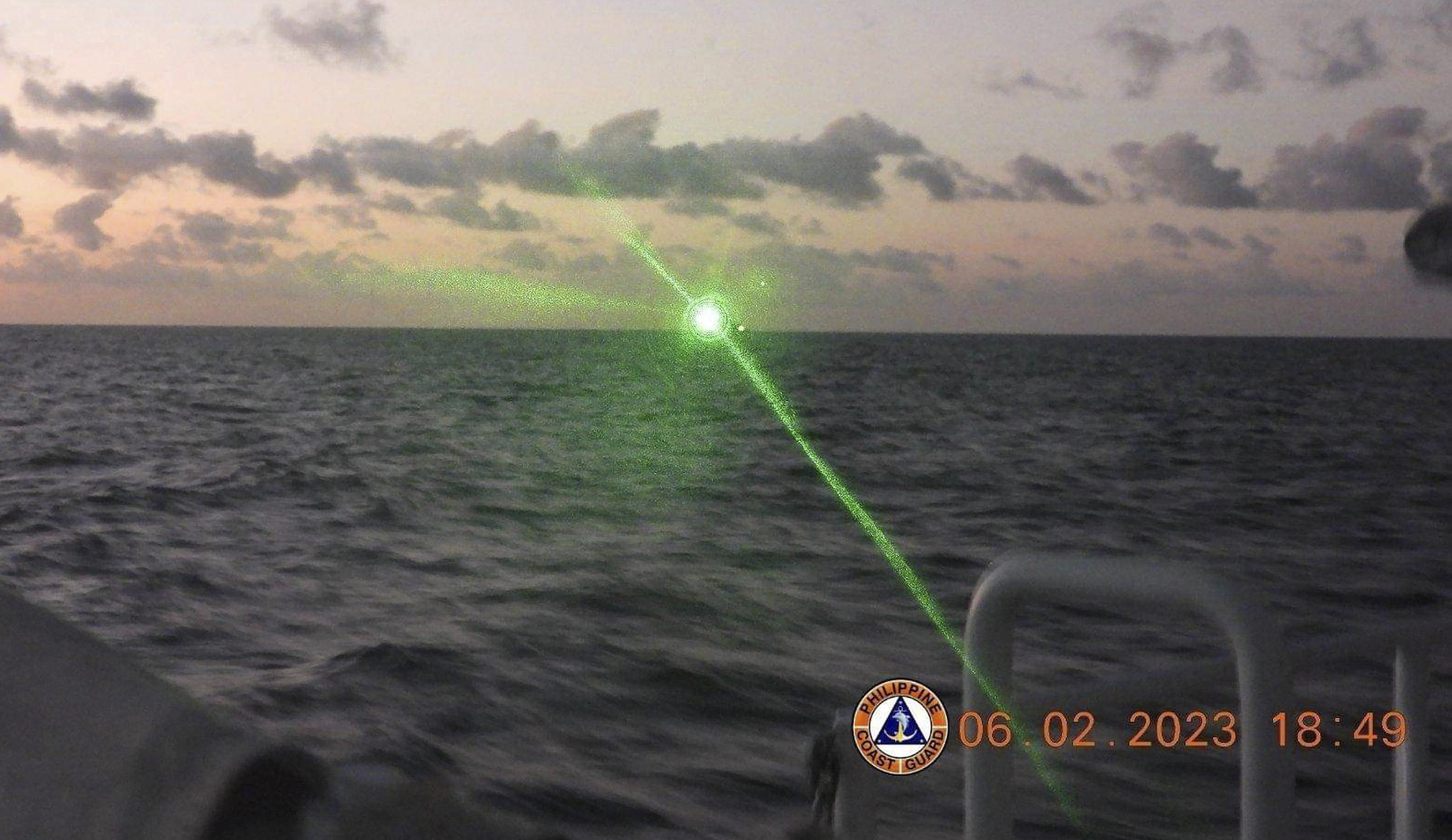 Laser incident points to risk of clash between China and US treaty ally