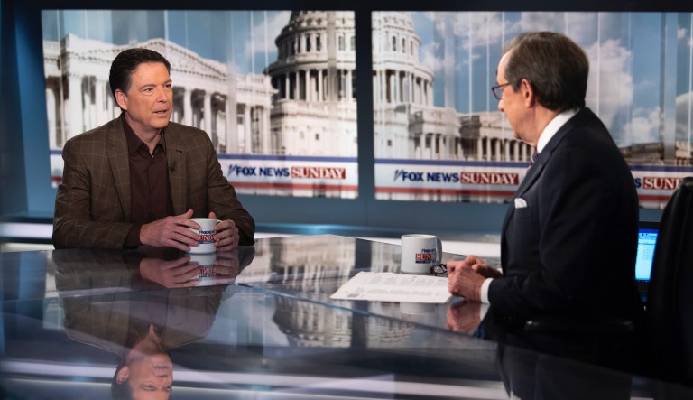 ‘Duty of a free and fair press’: Chris Wallace hits back at Trump over Comey and Schiff interviews