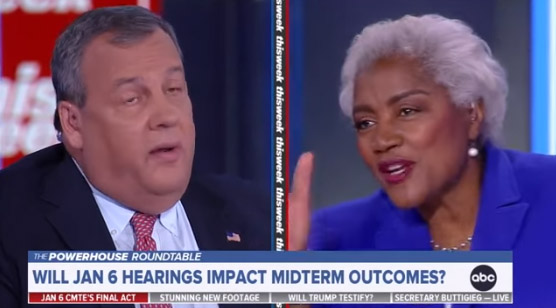 Chris Christie and Donna Brazile.