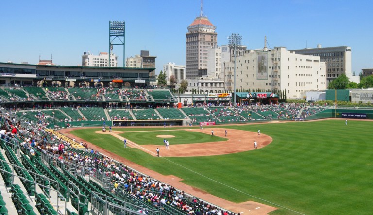 Chukchansi Park, home of the Fresno Grizzlies