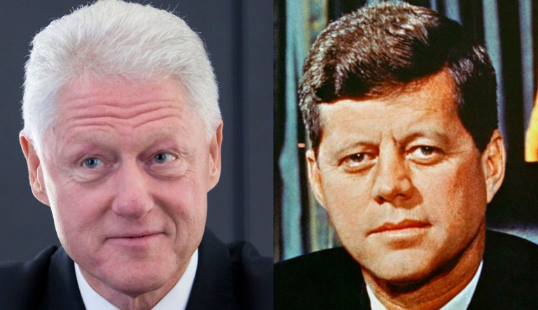 Bill Clinton and JFK.