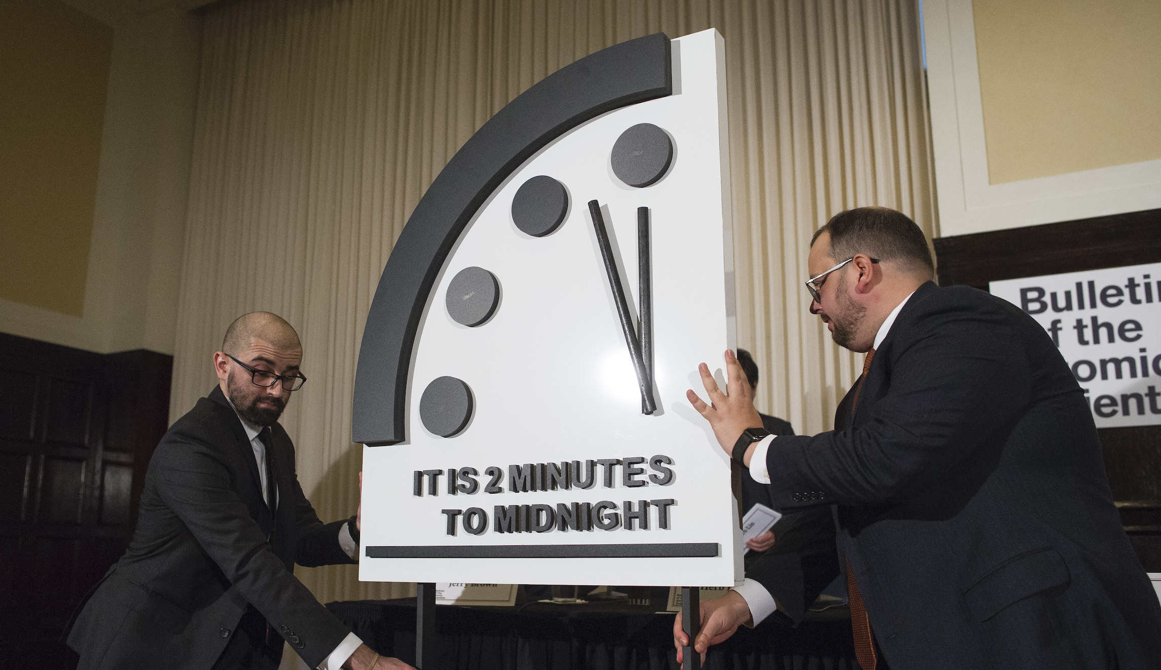 ‘Catastrophe in seconds’: Doomsday Clock set closest to midnight in its history