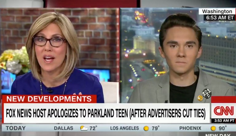 CNN anchor asks Parkland survivor David Hogg: ‘What kind of dumbass colleges don’t want you?’