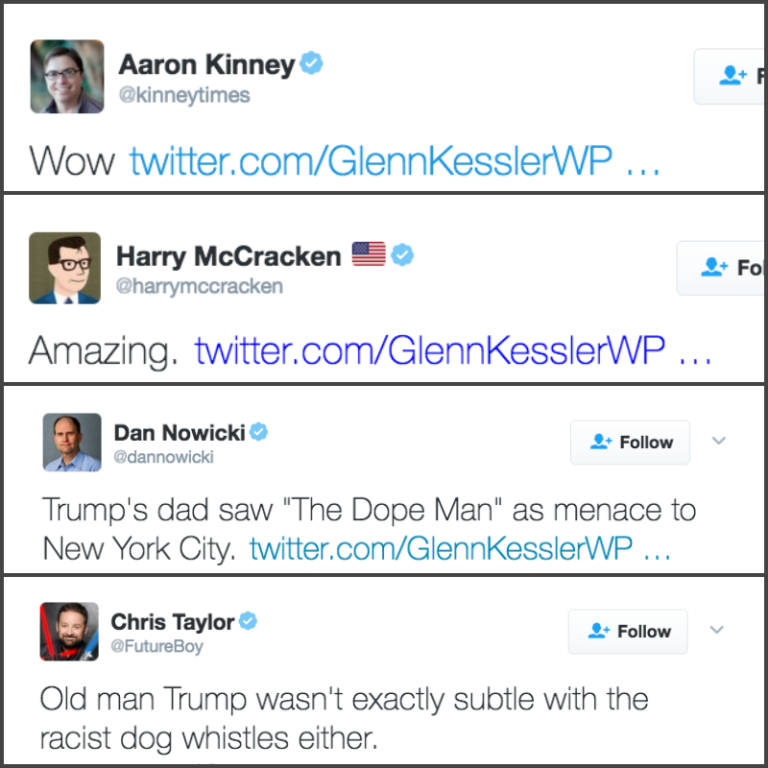 Reporters fall for fake, racist Trump campaign ads