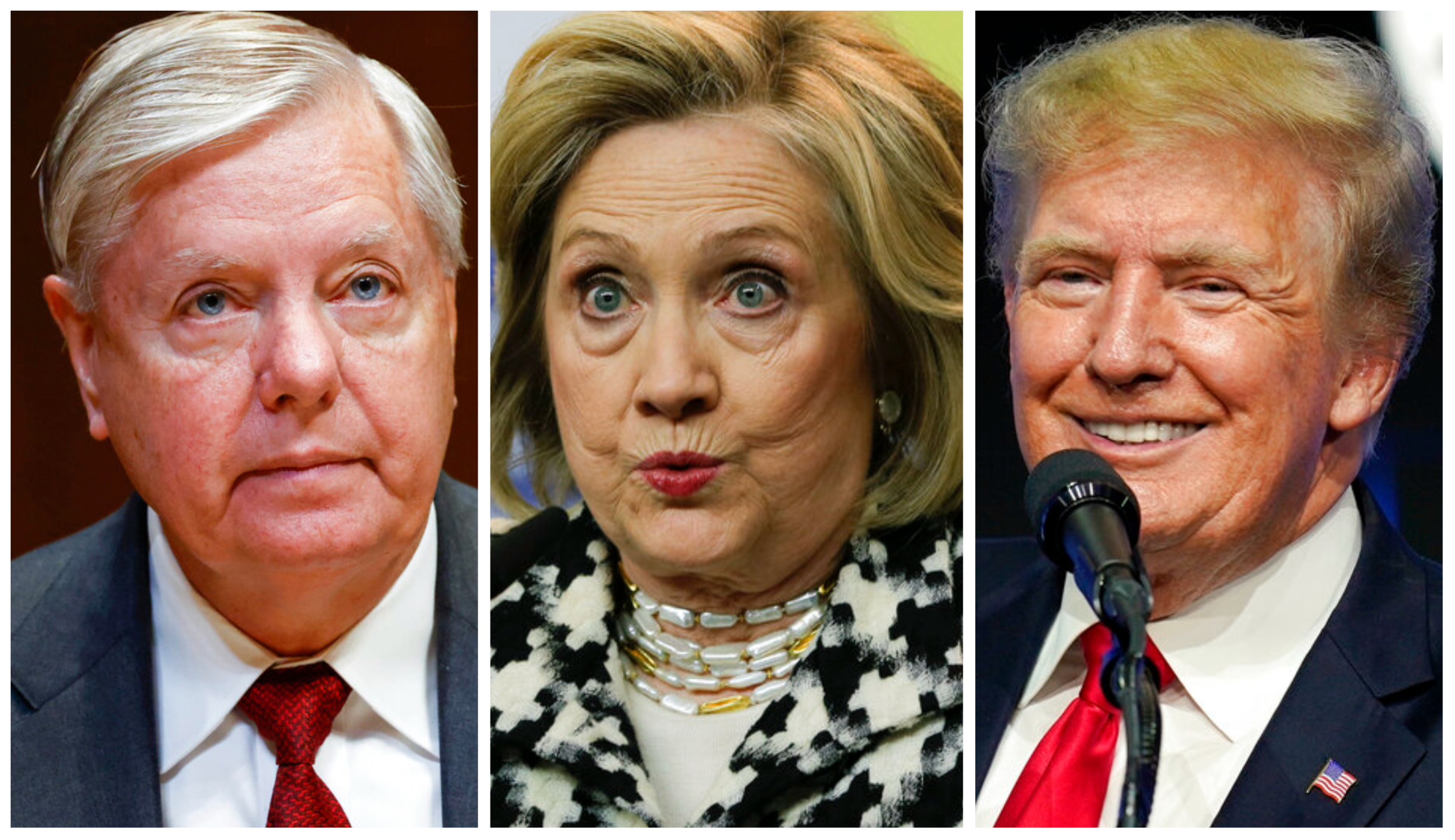Hillary Clinton blasts Lindsey Graham for joining Trump ‘cult’