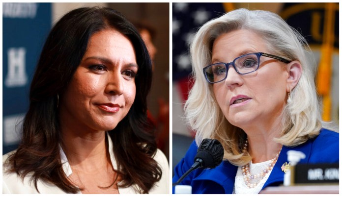 Tulsi Gabbard and Liz Cheney.