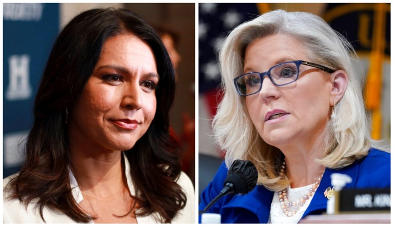 Tulsi Gabbard and Liz Cheney.