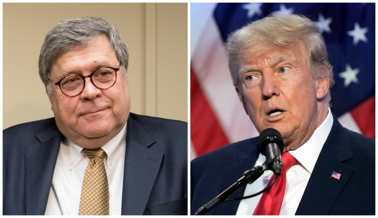 Bill Barr dismisses Trump First Amendment defense against Jan. 6 indictment