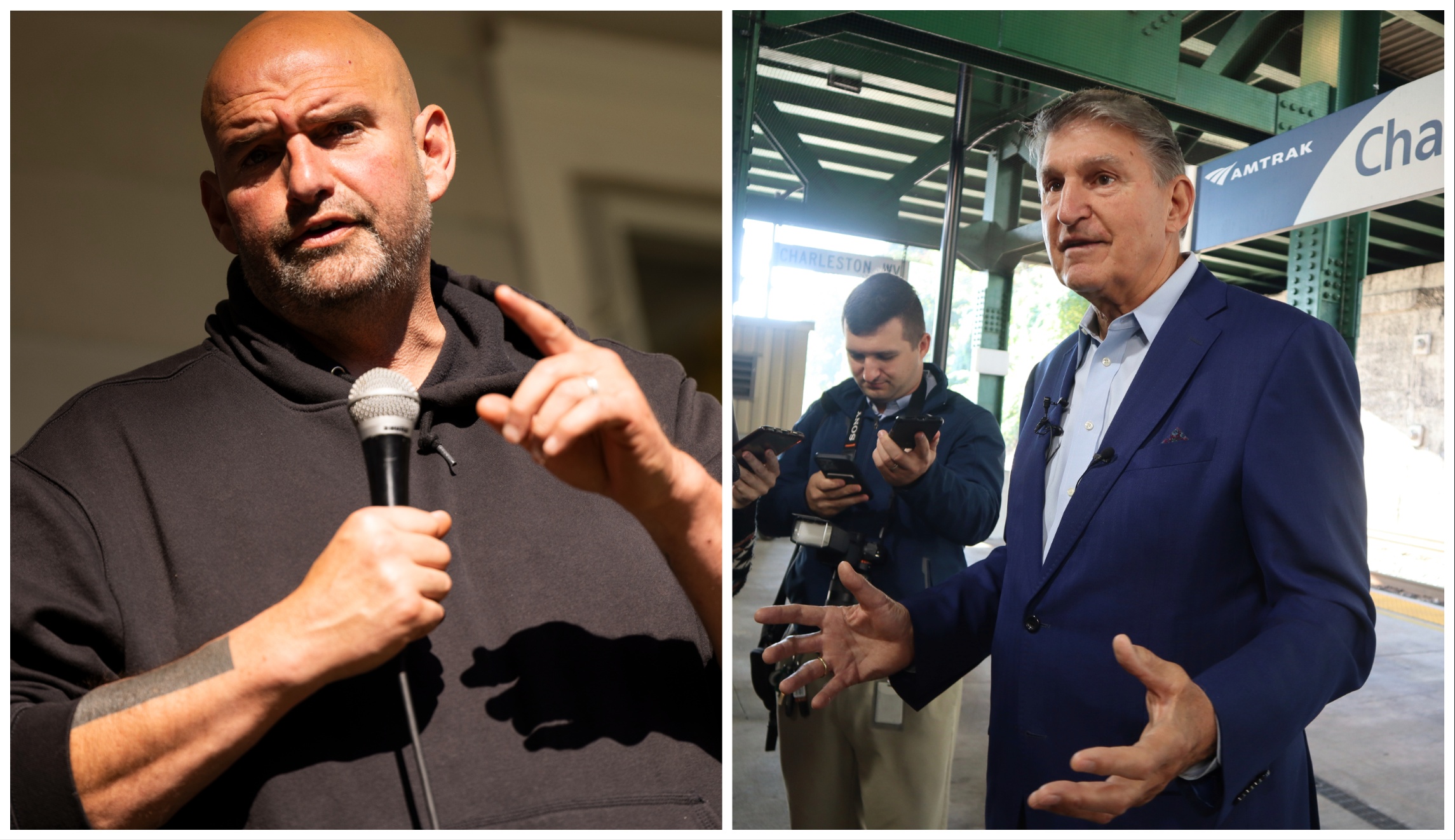 John Fetterman Joe Manchin