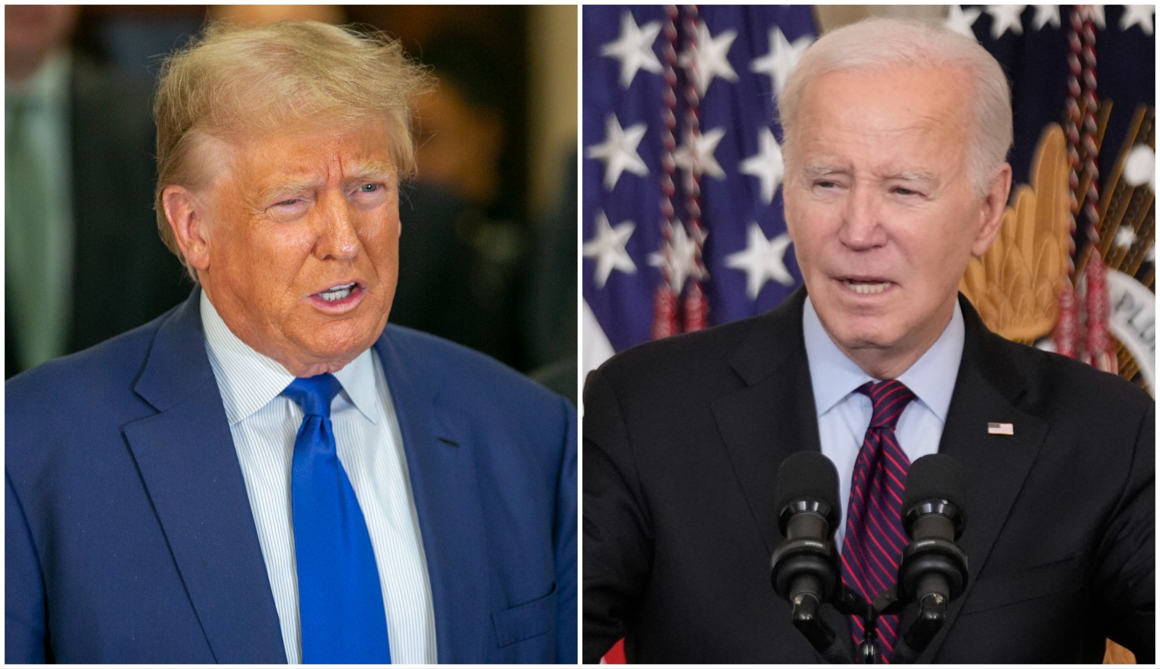 Biden trailing Trump in five key battleground states: Poll