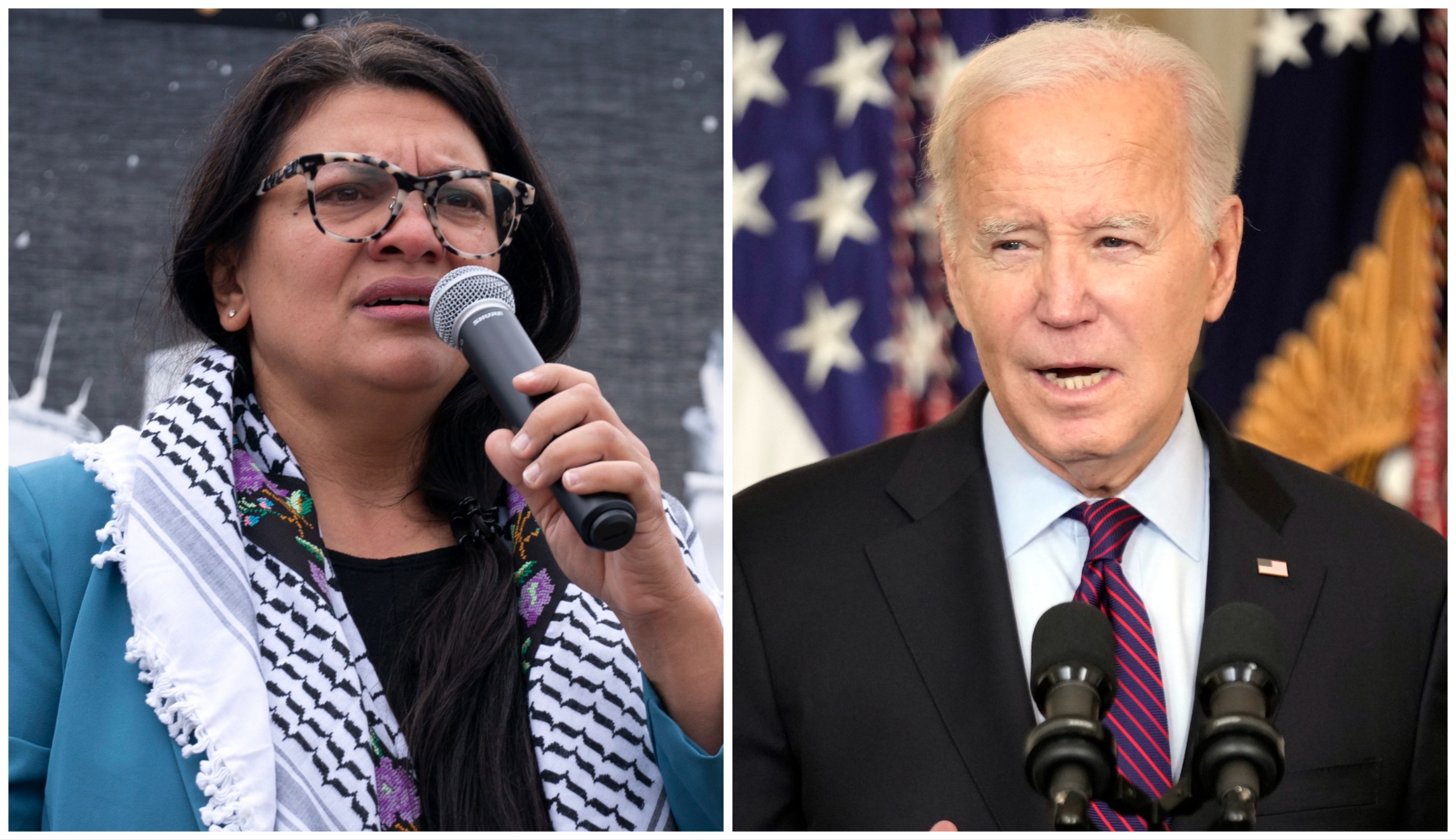 Rashida Tlaib accuses Biden of ‘cheering on’ Netanyahu’s ‘ethnic cleansing’ in latest remarks