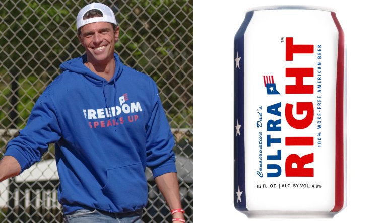 Seth Weathers, the founder of Conservative Dad's Ultra Right beer, launched the beer as an alternative to Bud Light earlier this year.
