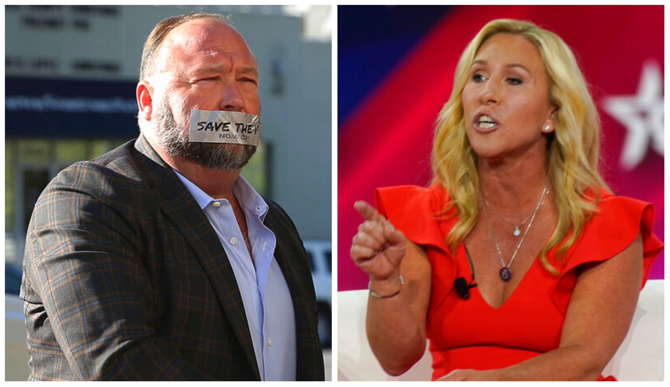 Marjorie Taylor Greene defends Alex Jones at CPAC