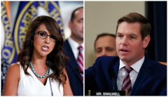 Boebert rebukes Swalwell for tweet linking her to Highland Park shooter