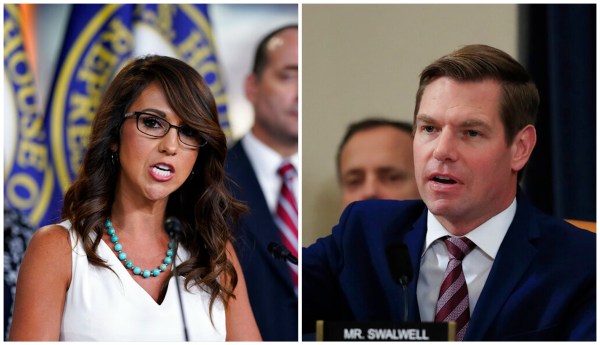 Boebert rebukes Swalwell for tweet linking her to Highland Park shooter