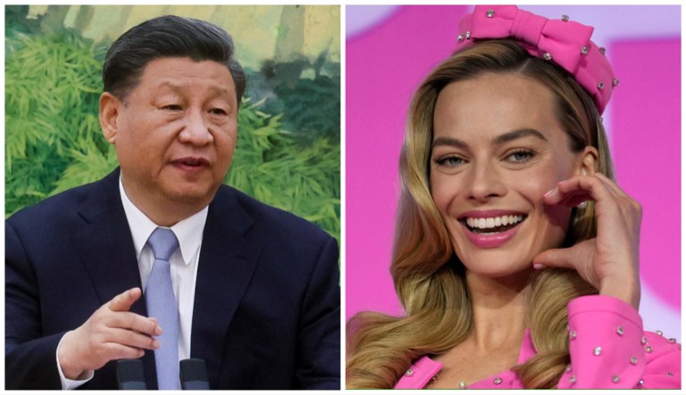 Xi Jinping and Margot Robbie.
