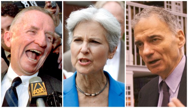 Third-party candidates who have derailed past presidential campaigns
