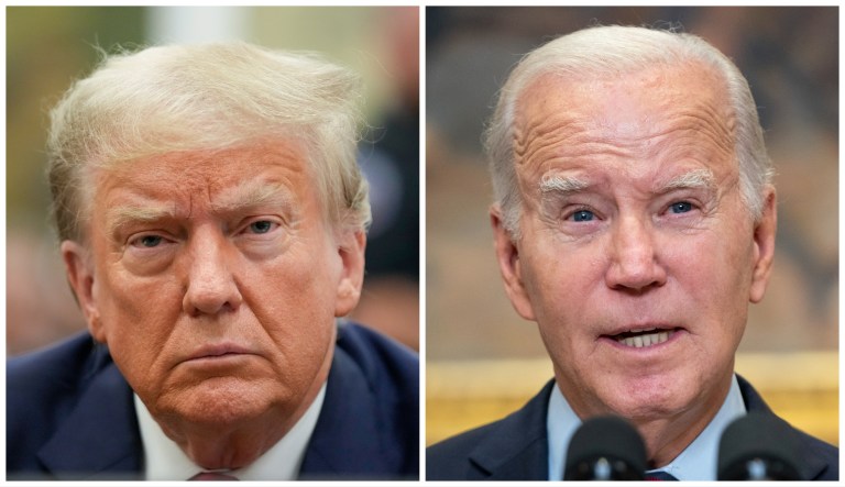 Democratic PAC looks at voters who dislike both Biden and Trump