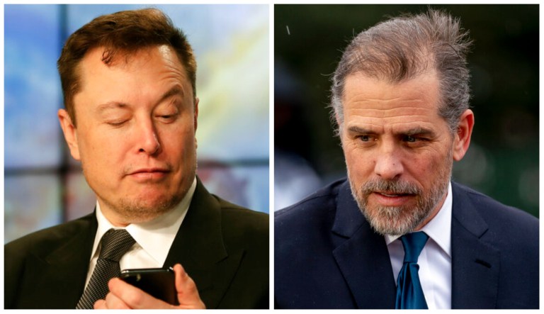 Elon Musk and Hunter Biden.