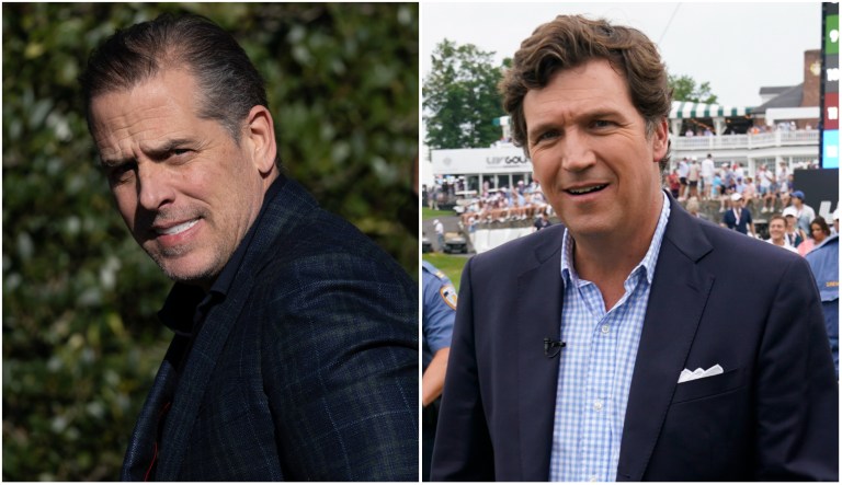 Hunter Biden and Tucker Carlson