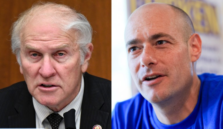 Rep. Steve Chabot (R-OH) and Cincinnati City councilman Greg Landsman are competing against each other for Ohio's 1st District.