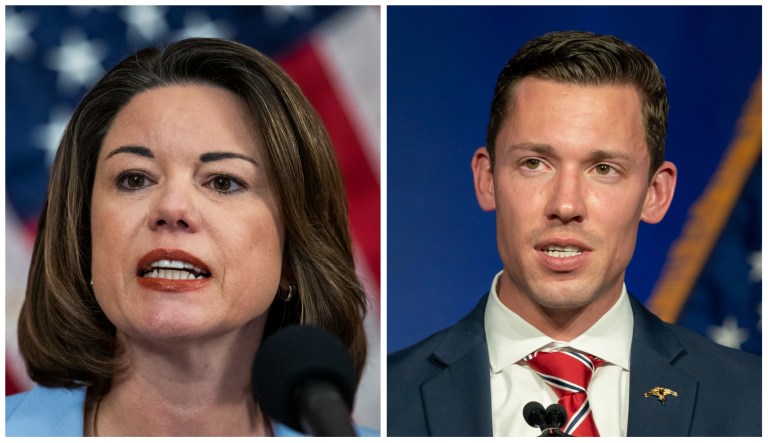 Rep. Angie Craig and GOP candidate Tyler Kistner