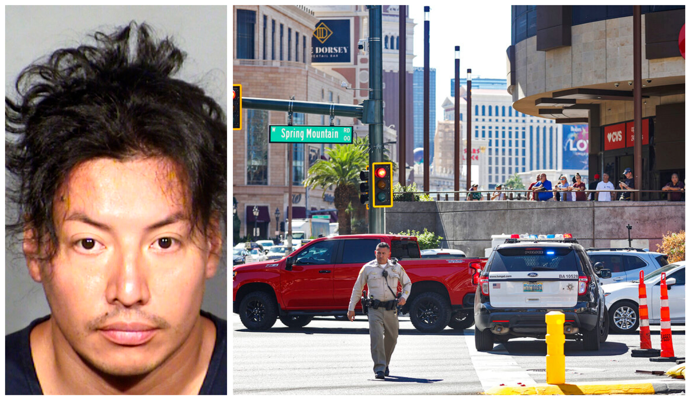 PICTURED: Suspect charged with murder after going on Vegas stabbing rampage