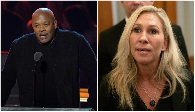 Dr. Dre and Rep. Marjorie Taylor Greene (R-GA)
