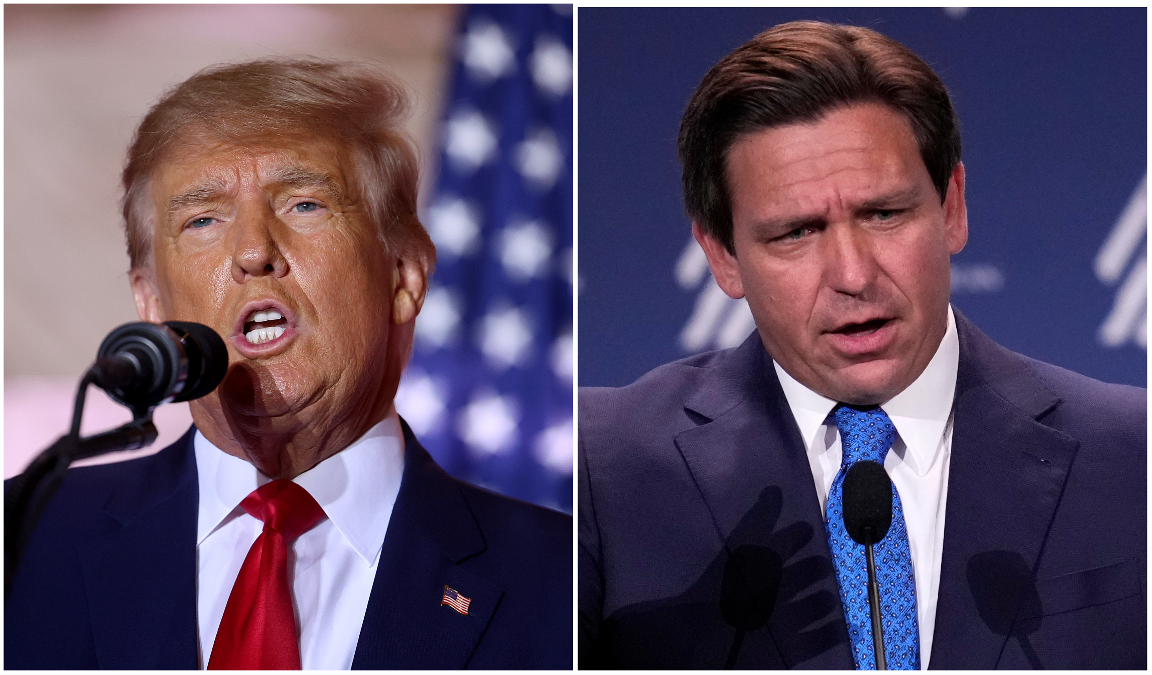 Trump holds 13-point lead over DeSantis in hypothetical 2024 matchup: Poll