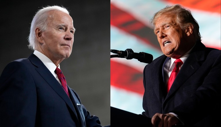 Biden holds slim lead over Trump and DeSantis in new poll