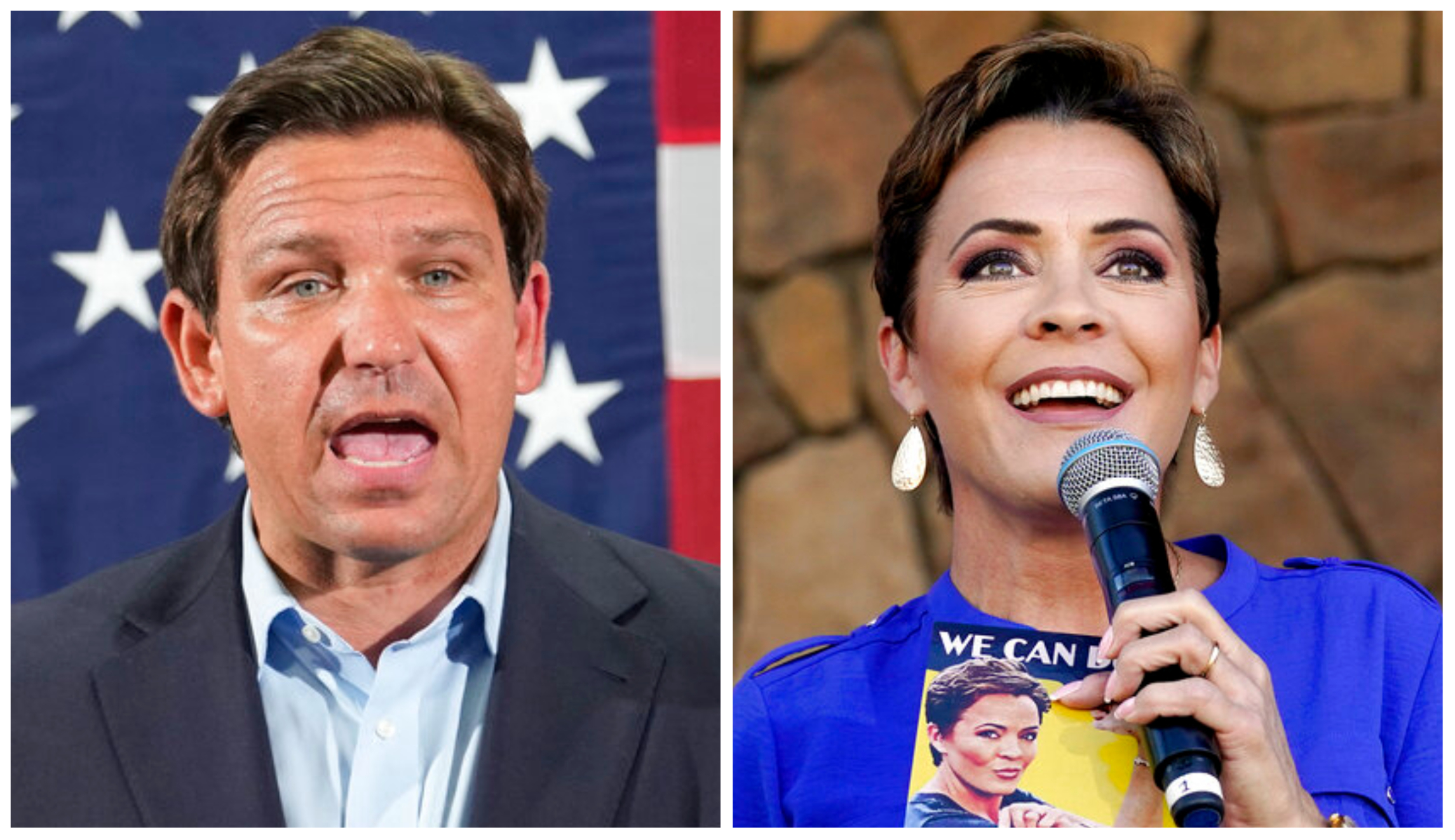 Why is Kari Lake giving Ron DeSantis unsolicited political advice?
