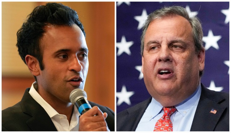 Chris Christie and Ramaswamy spar over UFOs