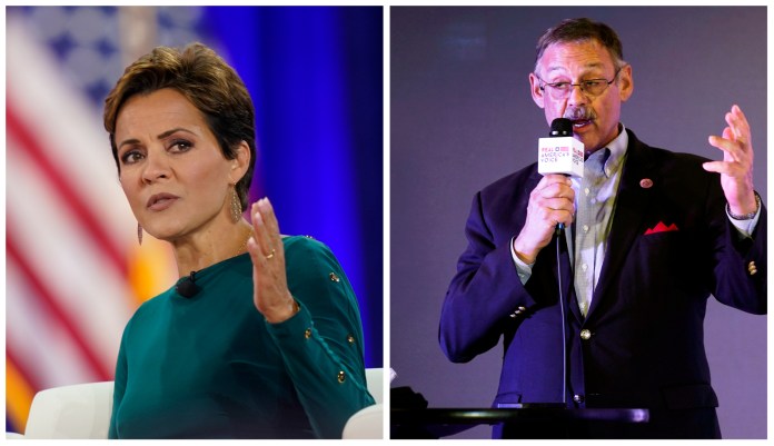 Maricopa County is asking a court to levy against Kari Lake, Mark Finchem for an election suit it claims is frivolous and riddled with "demonstrably false" assertions about election procedures. 