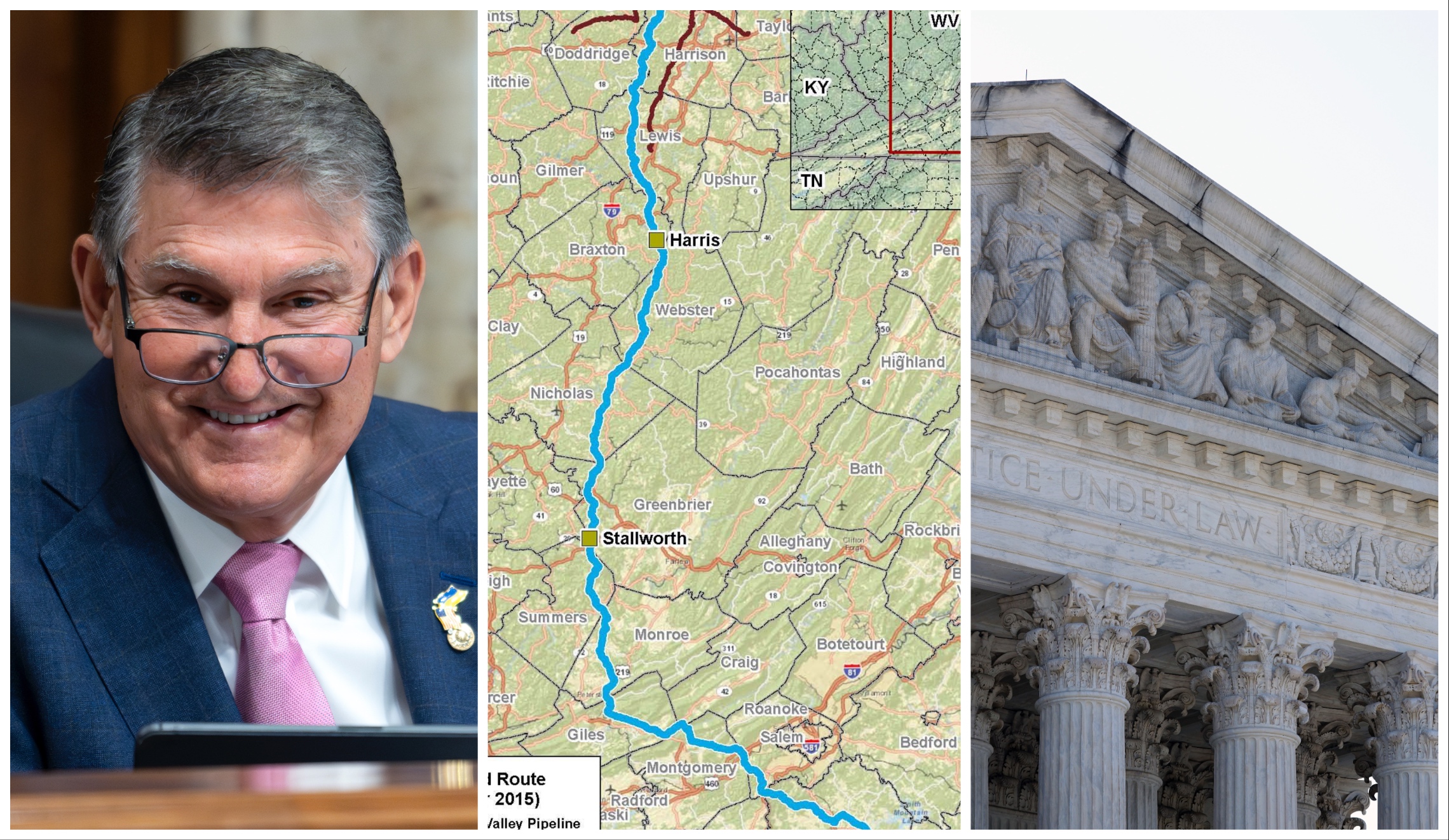 Supreme Court could decide fate of stalled Mountain Valley Pipeline backed by Manchin