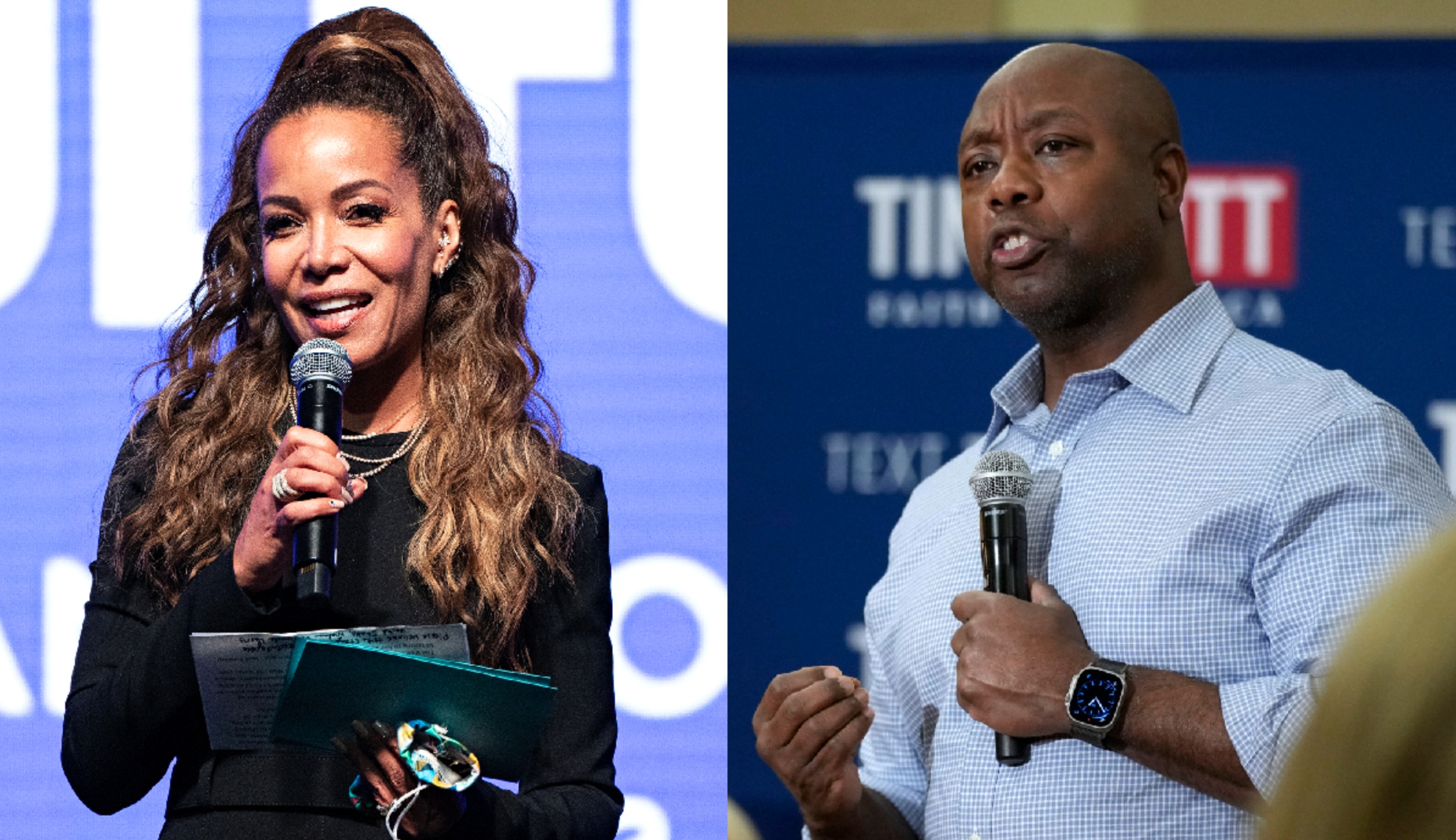 The View’s Sunny Hostin is concerned that Tim Scott could marry a ‘Ginni Thomas’