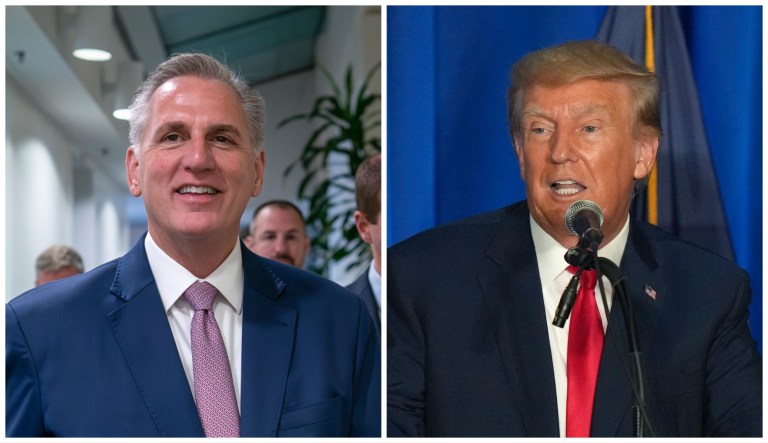 McCarthy hasn’t endorsed for 2024, but: ‘I’m very high on President Trump’