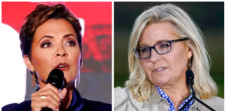 Kari Lake and Liz Cheney.