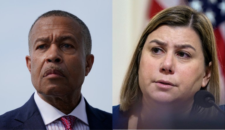 Rep. Elissa Slotkin and James Craig.