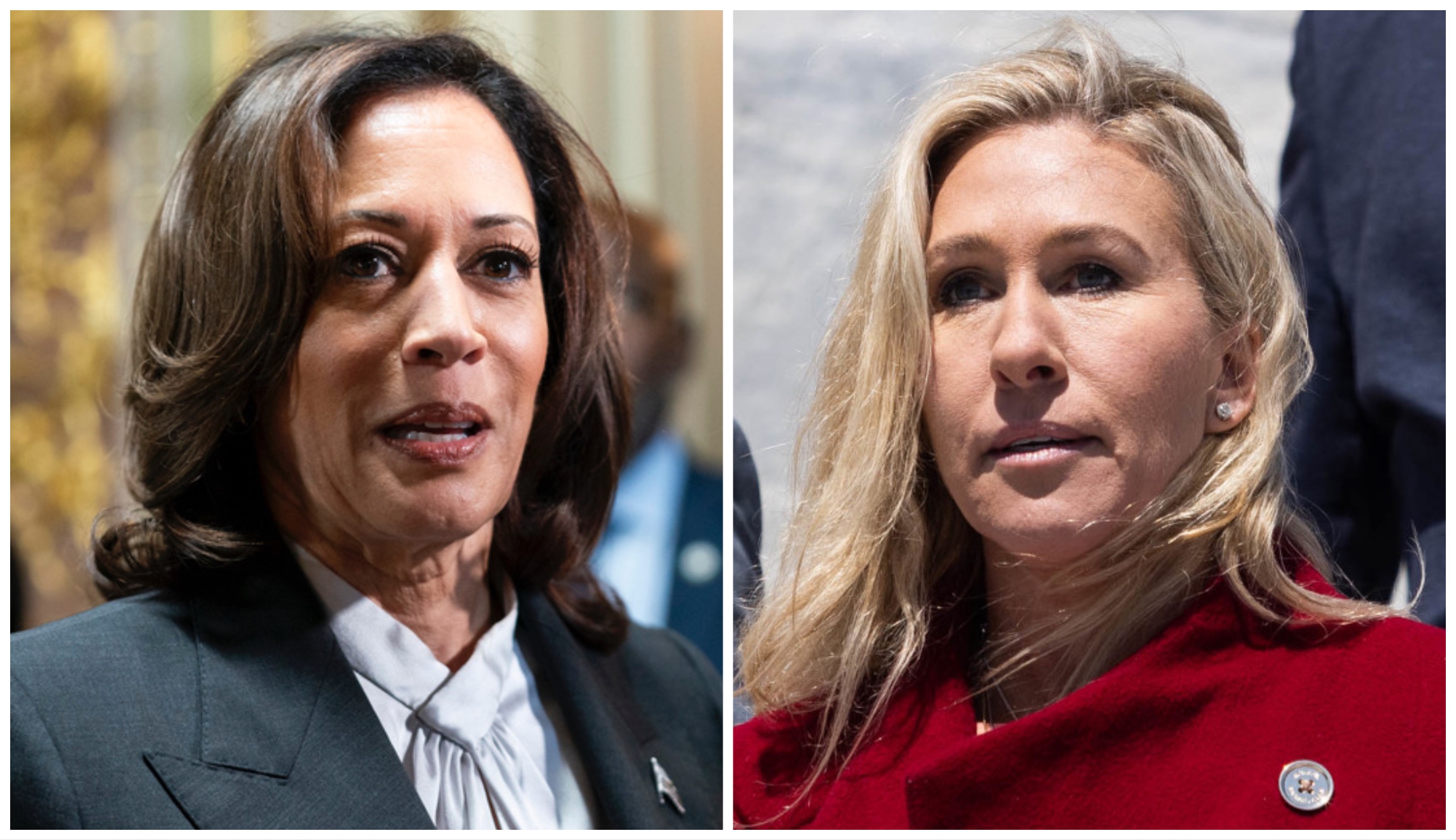 Marjorie Taylor Greene rips VP Kamala Harris for her ‘weapons of war’ message