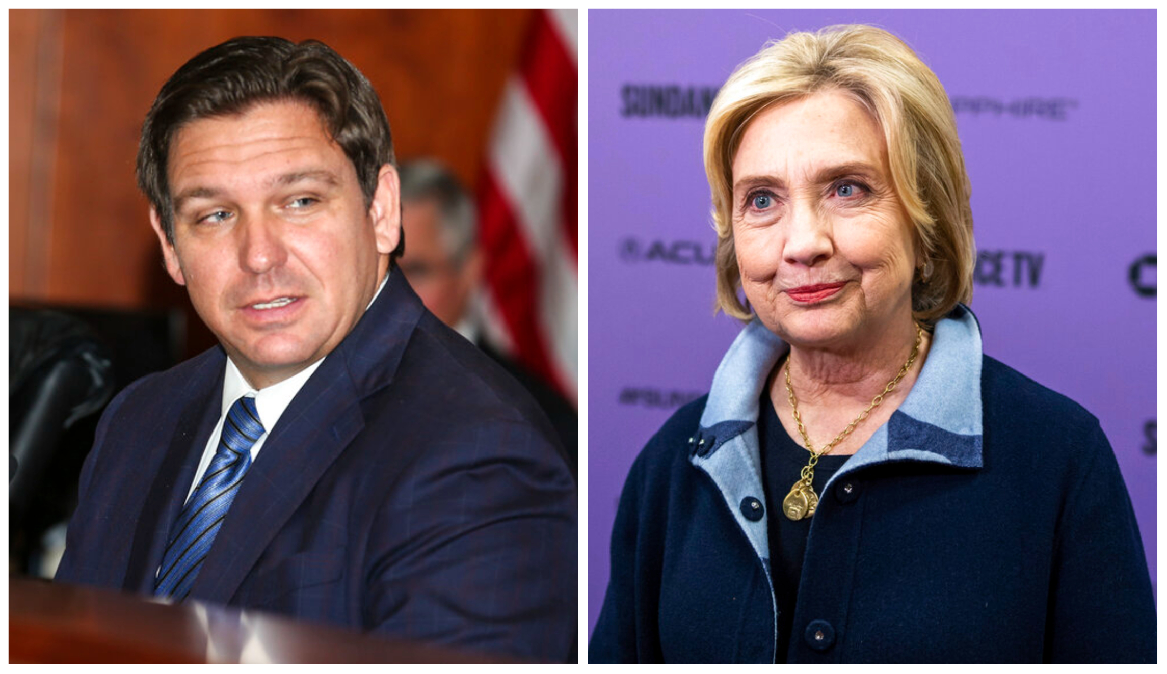 ‘Literally human trafficking’: Clinton decries DeSantis’s Martha’s Vineyard move