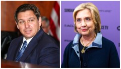 ‘Literally human trafficking’: Clinton decries DeSantis’s Martha’s Vineyard move